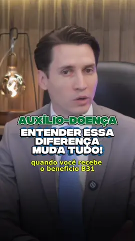 Existem 2 tipos de auxílio-doença e saber a diferença muda tudo. Pra conhecer melhor seus direitos já me segue por aqui. #auxiliodoenca #inss #benefícioprevidenciário 