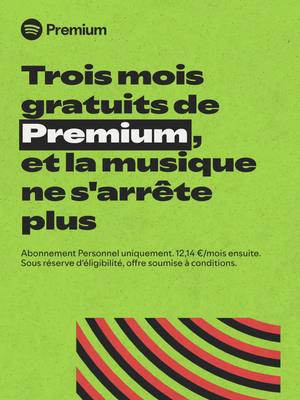 Profitez vite de 3 mois pour 0 €.