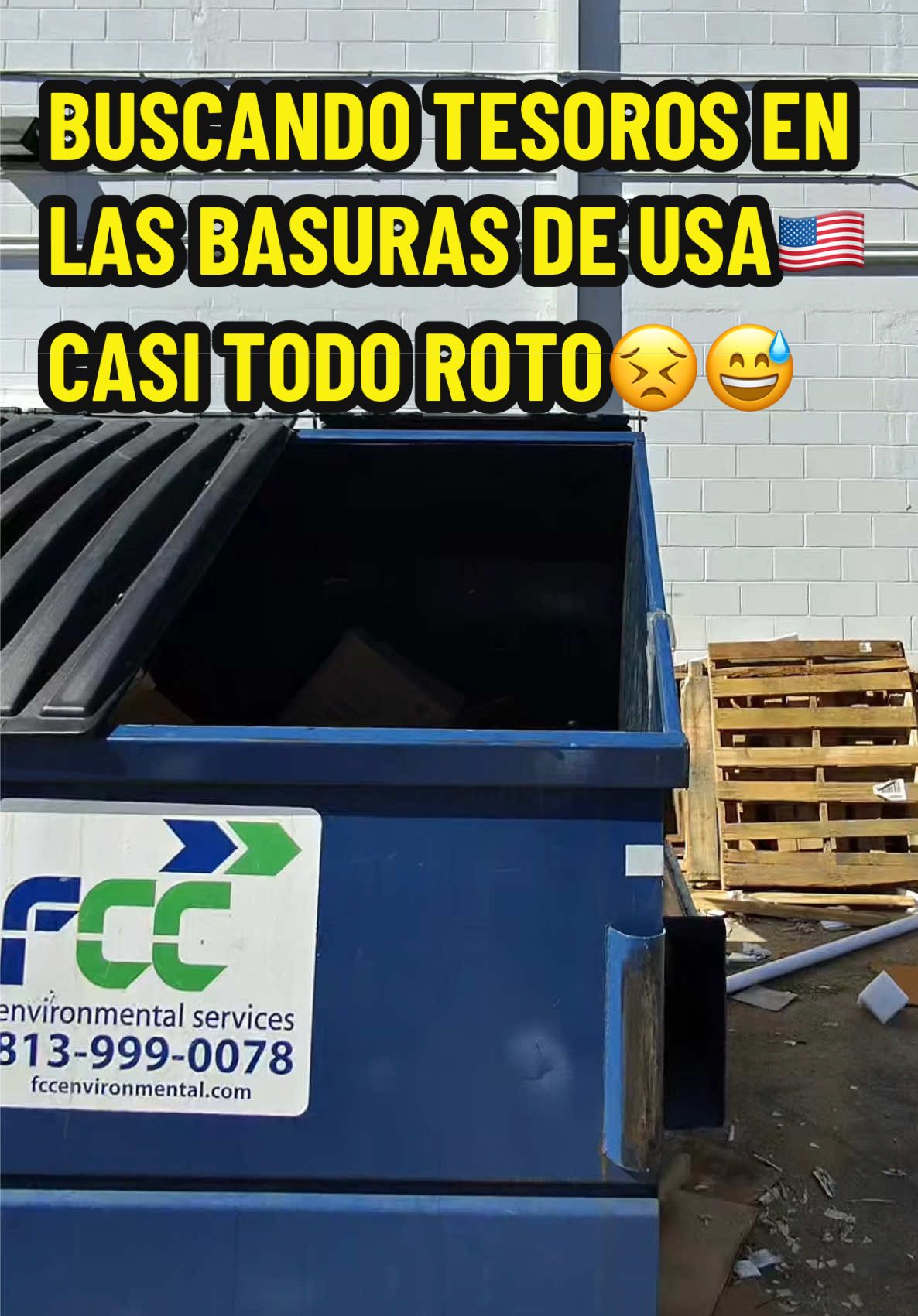 Buscando tesoros en las basuras de USA🇺🇸 🗑️✨ Hoy no fue mi día de suerte 😅 La mayoría de cosas estaban rotas, Solo encontré un mantel😊 El otro basurero tenía candado 🔒 y no lo abrí porque sería traspasar 🚫 No todos los días salen tesoros… pero seguimos buscando 💛🗑️✨ #meldidumpsterdive #dumpsterdiving #loquetiranenusa #buscandotesoros #dumpsterdiver 