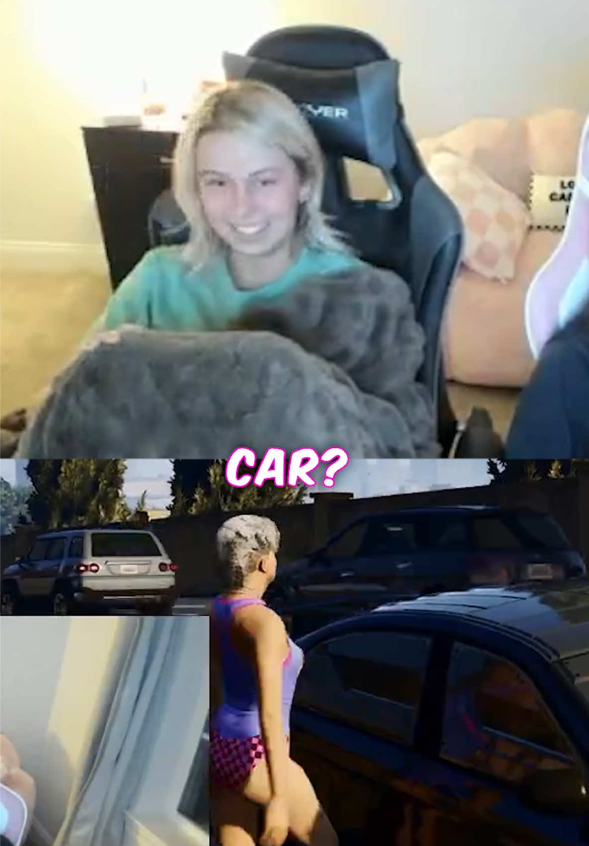 Sis gonna feel the breeze today 👙💨 @Chelsea Bradford Streaming live tonight at 6pm cst 🤠