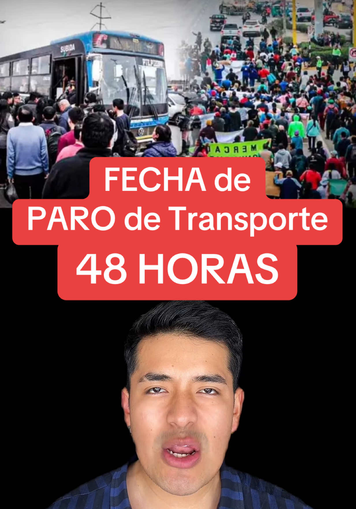 Fecha de Paro de Transportistas no está definido porque esperan un atentado más 😡😡😡 #parodetransportistas #parodetransporte #martinojeda #inseguridad #48horas 
