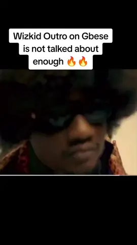 Wizkid Outro on Gbese is not talked about enough 🔥🔥 #fypシ゚viral🖤tiktok #goviral #wizkid #whattowatch #FYP 