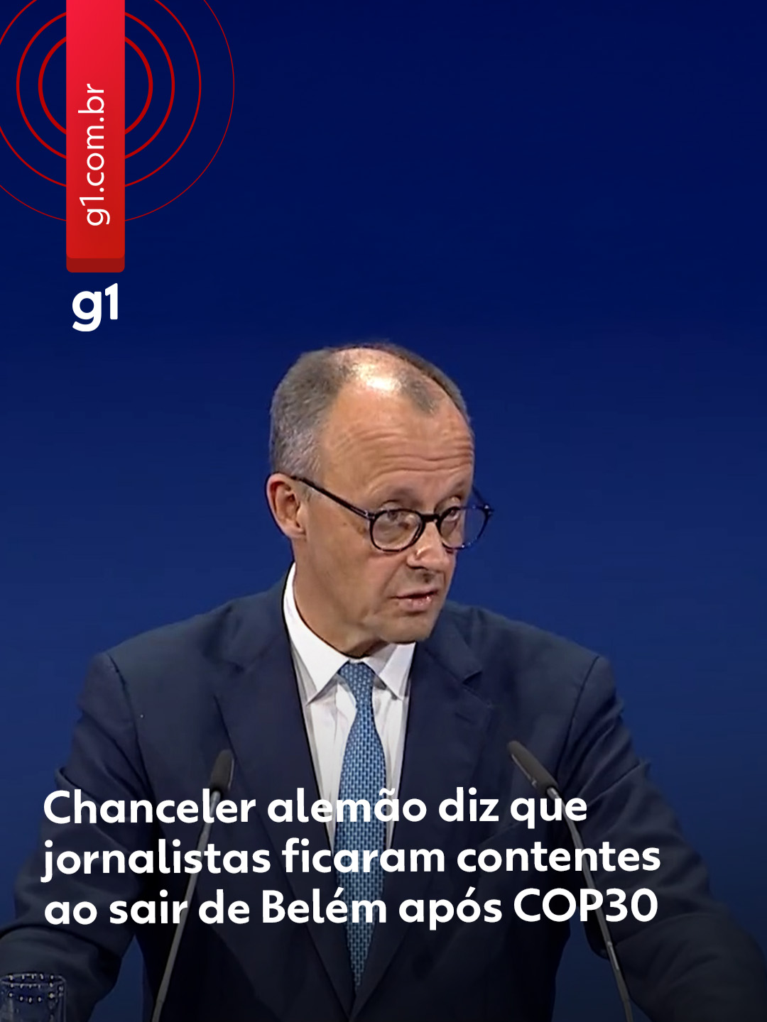 #g1naCop30 - O chanceler alemão, Friedrich Merz, comparou o Brasil com a Alemanha durante um discurso realizado no Congresso Alemão do Comércio no dia 13 de novembro. Merz disse que seu país era um dos 