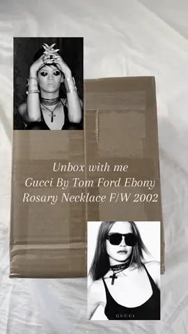 Gucci By Tom Ford Rosary Fall 2002   Got it super cheap my holy grail 🖤 #guccitomford #archivefashion #avantgardefashion #vintagefashion 