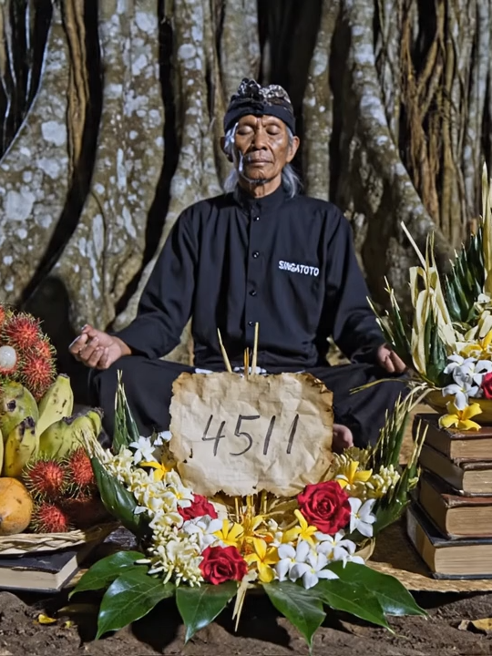 Dukun_Malam_Sederhana_dengan_Sesajen#angkakeramat #kicaumania