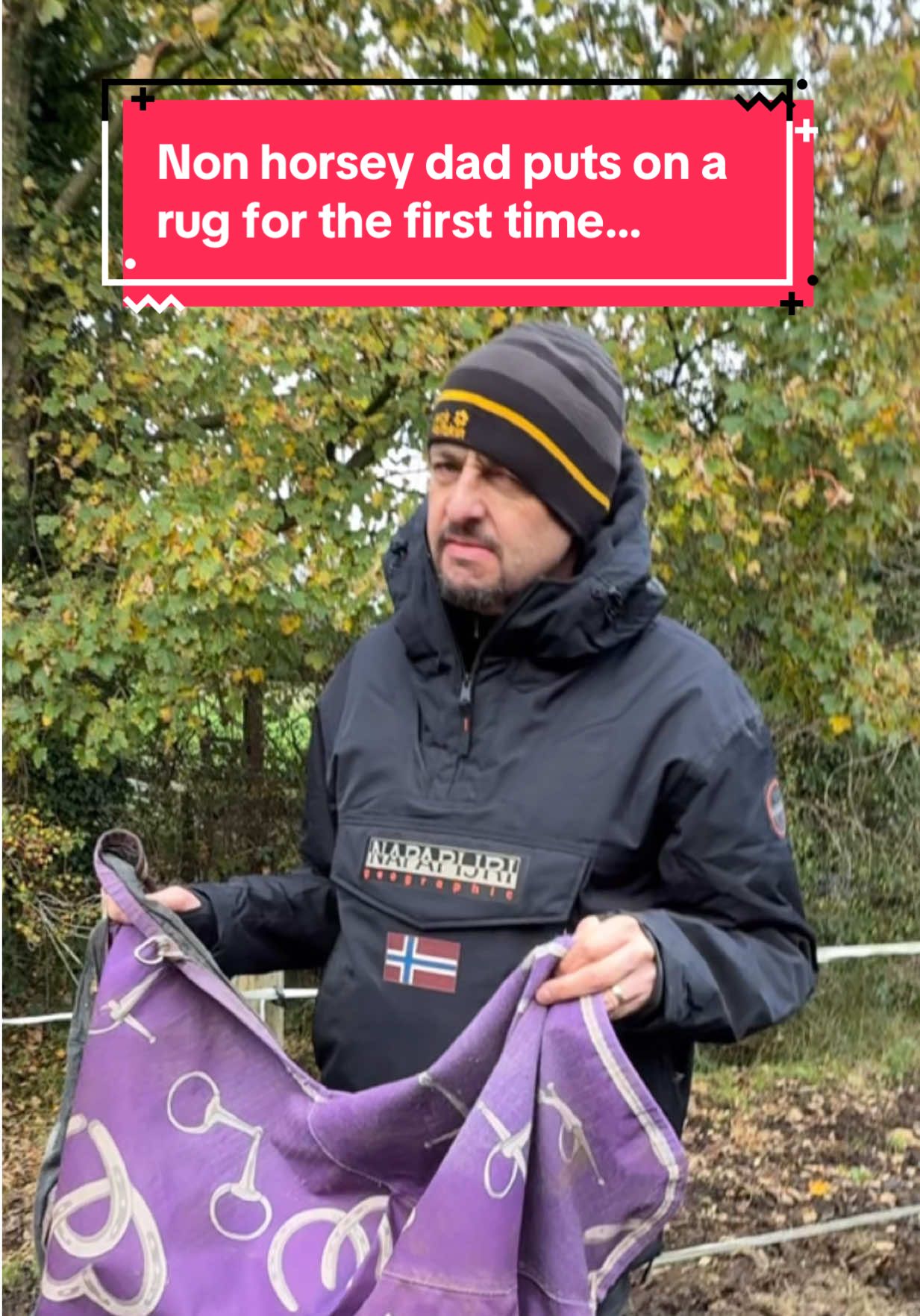 How do you think he did?🤣 #horsetok #horseriding #equestrian #horsesoftiktok #fyp 