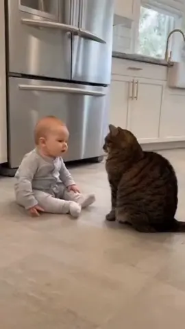 best friend❤️🥰#dog #baby #cat #bestfriend #Love #foryou #usa🇺🇸 