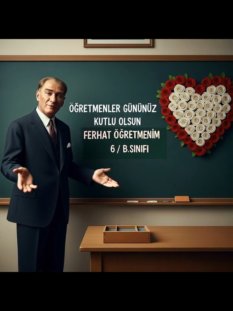 Mustafa Kemal Atatürk temalı Ferhat isimli öğretmenler günü kutlama çalışması.Yapay zeka ile yapılmıştır . #24kasımöğretmenlergünü #öğretmenlergünü #Atatürk #keşfet #keşfetteyizzz @ATATÜRKKK🇹🇷🇹🇷🇹🇷🇹🇷 @MUSTAFA KEMAL ATATÜRK @AtaTürk🇹🇷🐺⚔️•Takip ediliyor @ATATÜRK KIZI @Atatürk🇹🇷 @ATATÜRK SEVGISI izin SiliNMEZ @Atatürk @ATATÜRK @ATATÜRK'ÜN RESİMLERİ @ATATÜRK KAZANACAK @1881_1938 @Atatürkçü Düşünce @ATATÜRK 🇹🇷 @Atatürk'ün izleri @atatürk @Mustafakemalpaşa @mustafakemalatatürk @mustafakemalataturk @MustafaKemalAtatürk🇹🇷 @MustafaKemalAtatürk @MUSTAFA_KEMAL_ATATÜRK🕊️🕊️ @MUSTAFAKEMAL ATATÜRK @Mustafa Kemal Atatürk Officall 