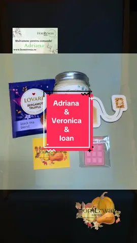 #cearasoia #homerwax #lumanaridinsoia #waxmelts #comanda 