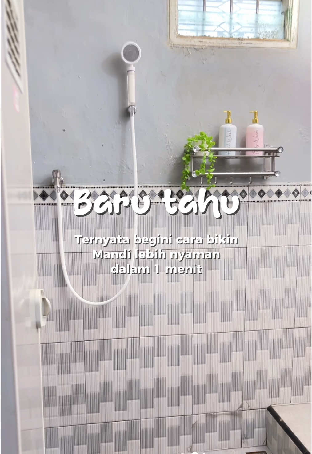 Cara mandi jadi lebih nyaman di rumah cuma gini caranya 👉🏻 @Ellara.id  #homeliving #iburumahtangga #spaalaellara #ellara #kamarmandi 