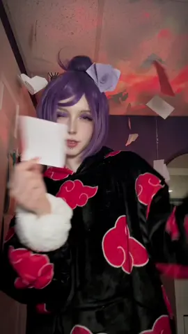 Who’s your favorite Akatsuki member mines always been my angel konan 💜#konan #konanakatsuki #narutoshippuden #konancosplay #cosplay 