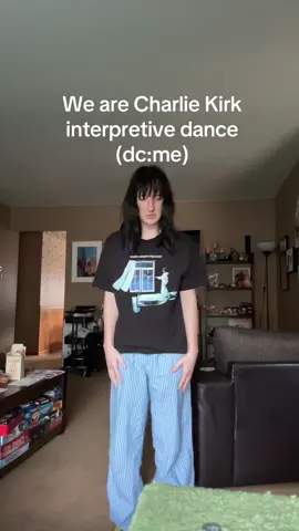 SOMEONE TAKE MY PHONE AWAY #charliekirk #wearecharliekirk #funny #fyp #interpretivedance 