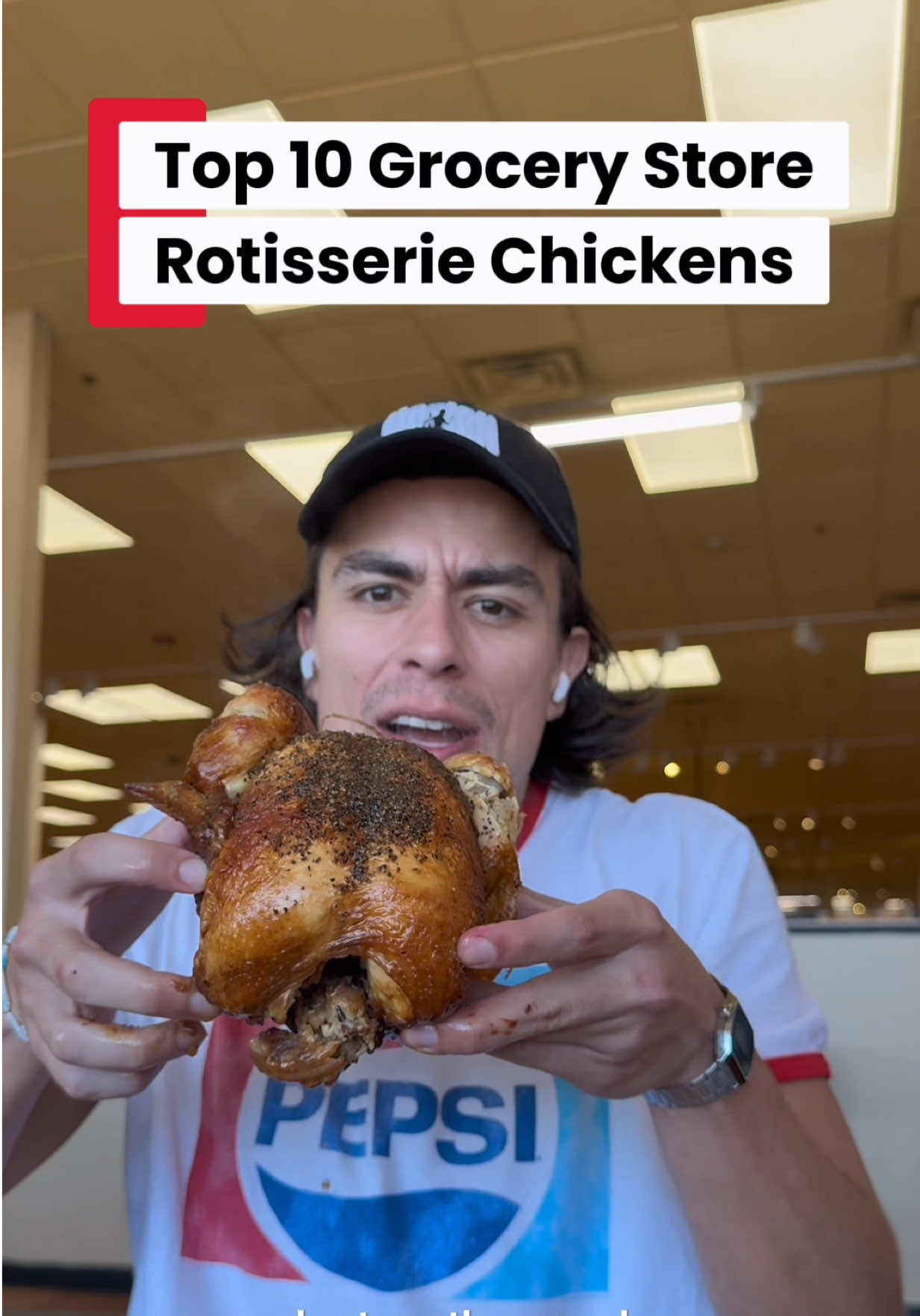 Top 10 Grocery Store Birds🐔😤🤞🏽#foodreview #rotisseriechicken #grocerystore #FoodTok #chicken 