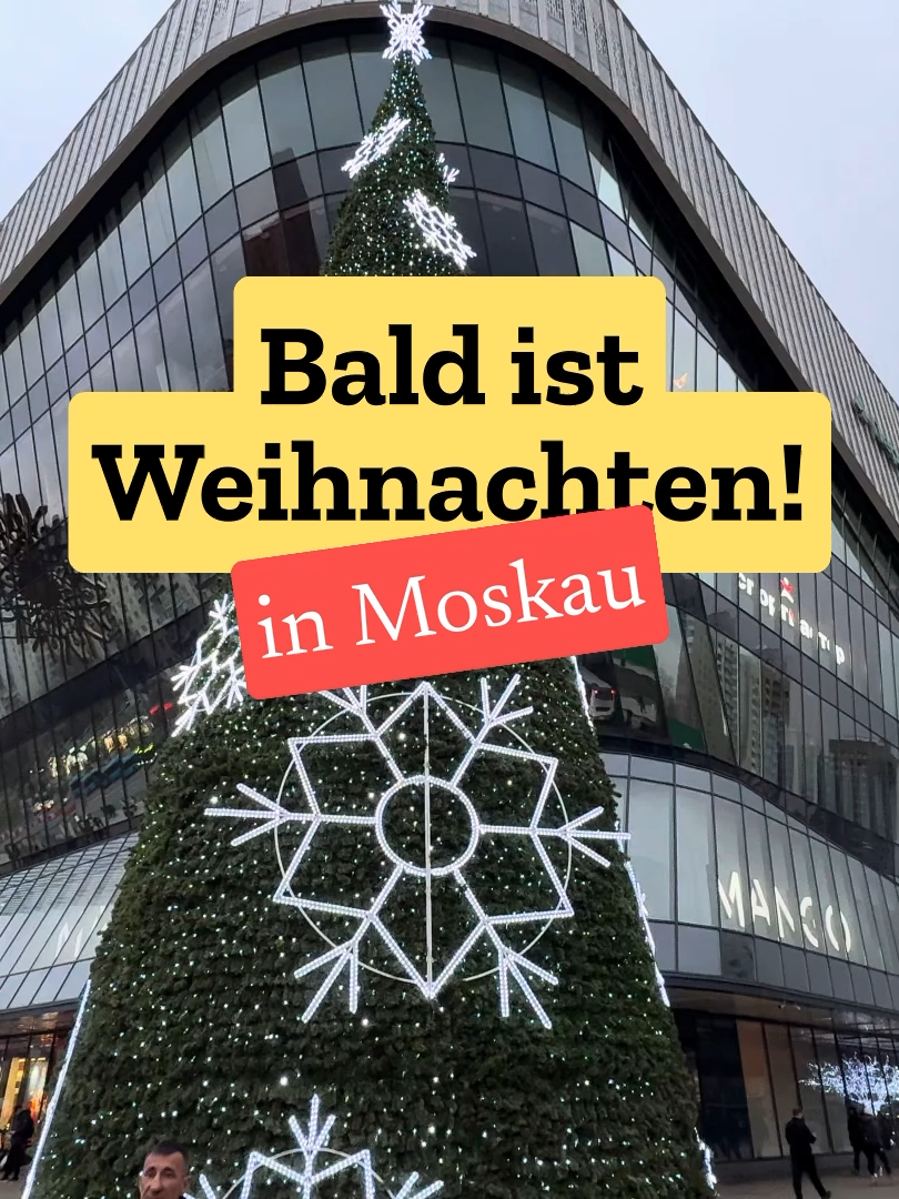 Bald ist #Weihnachten in #moskau