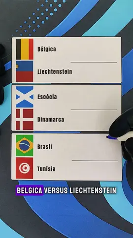 Bélgica vs Liechtenstein  Escócia vs Dinamarca  brasil vs Tunísia  Palpite  . #copadomundo #eliminatorias #futebolbrasileiro #tiktokesportes #brasil 