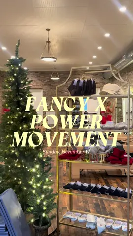 @shopfancyyy X @Power Movement BEST COLLAB EVER thank y’all for having me!!! Loveeee my new set (and the Fancy Pre Black Friday Sale ends today….) and I’m so sore from class lol #pilates #fyp #powermovement #fancy #shopfancy 