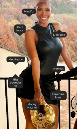 My Glow from the inside out recipe. Mind on peace. Body in motion. Boundaries firm. Money flowing. A woman who feeds herself well, moves with intention, protects her energy and leads her life with feminine command stays unstoppable.