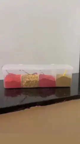 Pote Porta Temperos 4 Potes 4 Conchas 