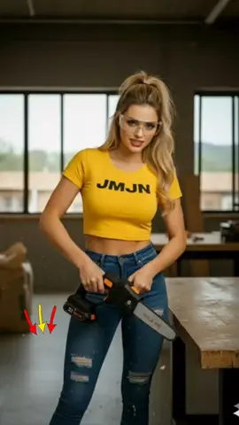 JMJN Mini Motosserra Elétrica #motosserra #corte #sitio #fazenda #chacara 