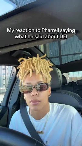Please educate yourself about who truly benefited from DEI before speaking. PLEASE #pharrellwilliams #dei #politics