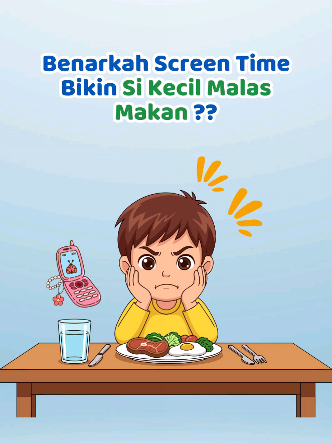 Fakta Screen Time Saat Makan. 