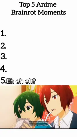 Top 5 anime brainrot #top5 #animeedit #brainrot #fy #fypage 