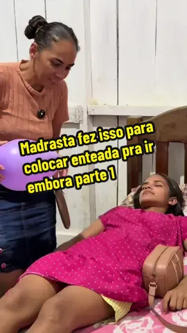Parte 1: madrasta fez isso para colocar enteada pra ir embora #telenovelas 