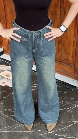 gemashnyoo jeans satu ini😍💕#jeanshighwaist #baggyjeans #jeanswanita 