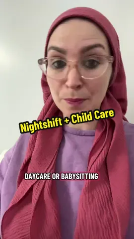 Working the night shift and childcare setup. #nightshift #nurse #childcare #babysitter #nanny #daycare 