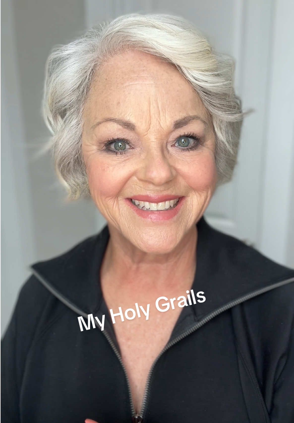 If you are over 50, you will want to save this post…… You ladies always ask about my must-have beauty products, and these are the ones that NEVER disappoint. We all have our favorites, but these are my Holy Grail staples. @NARS Cosmetics @Kosas @Jenny Patinkin @Maxine's Revenge @tarte cosmetics @BK Beauty Brushes @MERIT Beauty @Hourglass Cosmetics @Laura Mercier #holygrailproducts @tarte cosmetics @sephora #womenover50 #matureskinmakeup 
