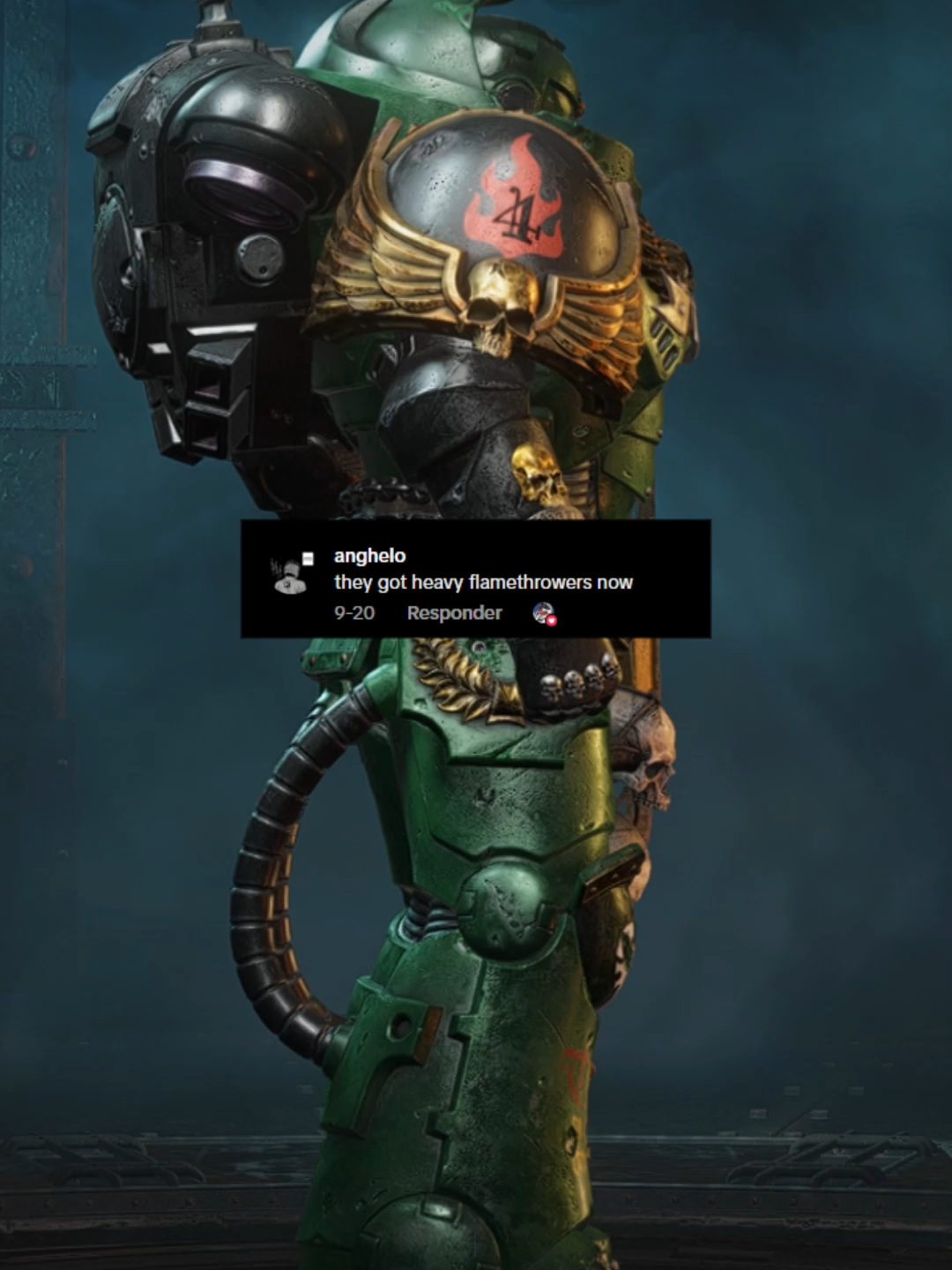 FINALLY, THE PYROBLASTER 🔥 #spacemarines #warhammer40k #spacemarines2 #salamanders40k #salamanders #edit #montage #gmv #game #steam #tyranids #w40k #w40kmeme #w40kcommunity #warhammer40klore #vulkan40k #astartes #primarchs #40k