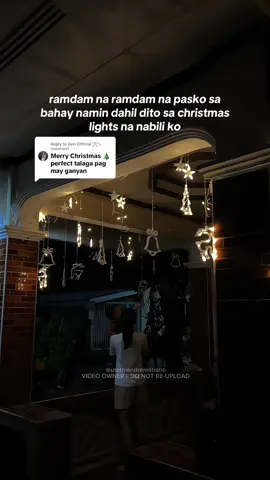 Replying to @Den Official 🛒 Pasko na sa probinsya! Angas ng christmas lights namin. Tuwang tuwa yung batang maliit #christmas #christmaslight #christmaslights #christmasdecor #christmascountdown 