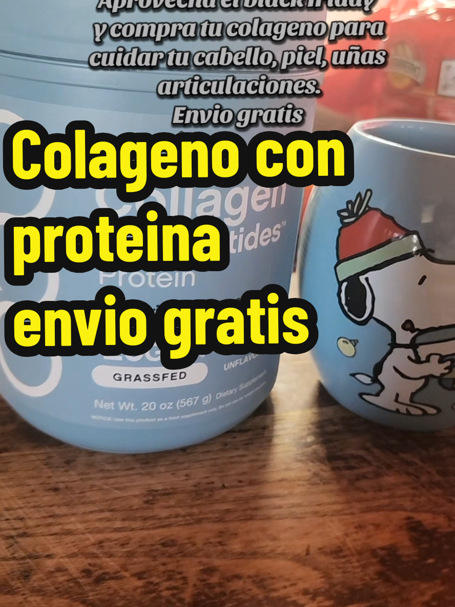 Colageno con proteina, cuida tu piel, cabello, uñas articulaciones. ahora esta en descuento y con envio gratis. . . . #colageno #neocell  #tiktokshopblackfriday #oferta #enviogratis🇺🇸🇺🇸🇺🇸🇺🇸 