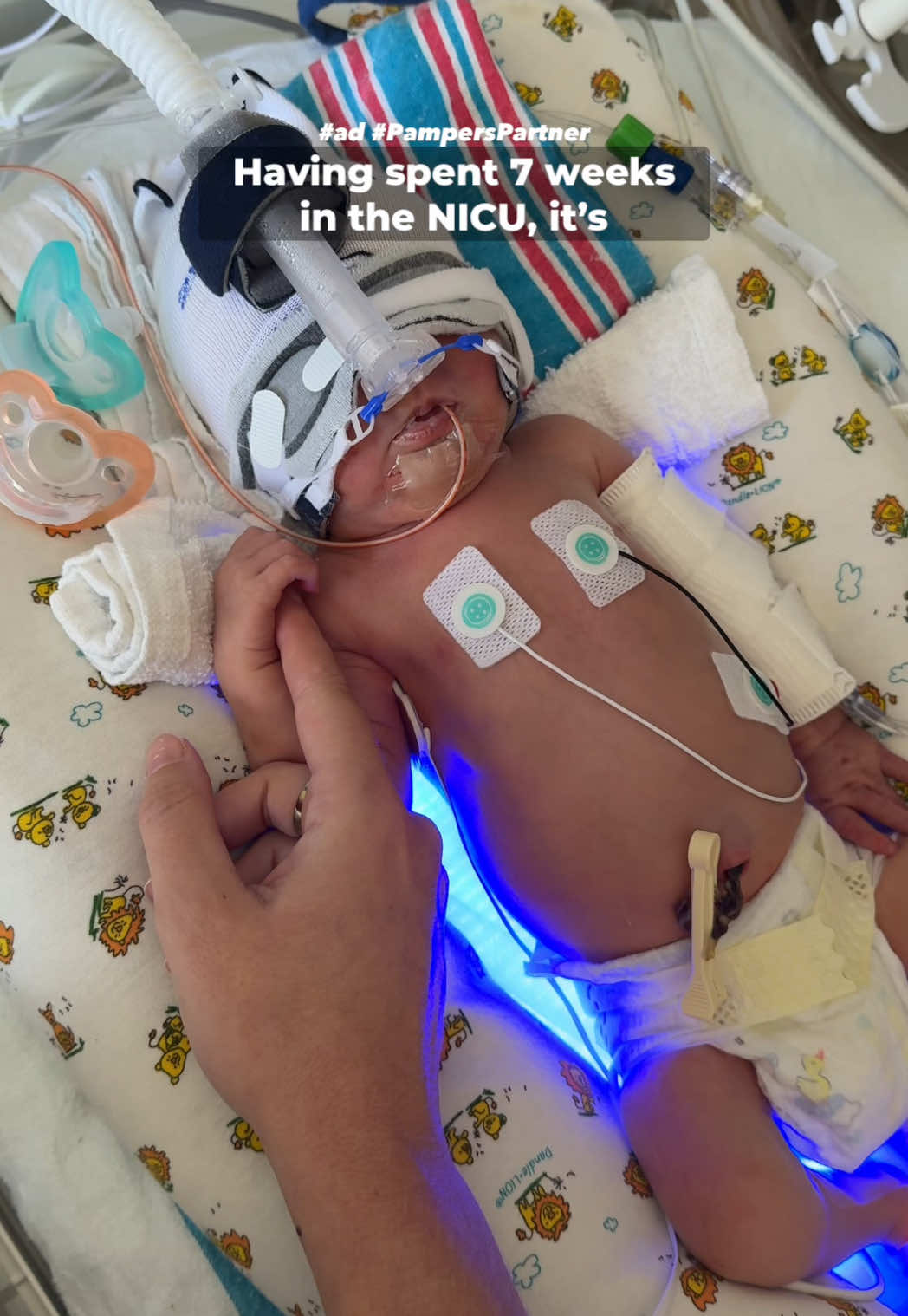 #Ad #PampersPartner So beyond proud of how far our little fighter has come 💪🏻 This Prematurity Awareness Month @Pampers created the world’s tiniest diaper, only available in hospitals. It was handcrafted with the help of NICU professionals for babies less than 500 g, because Pampers is Behind Every Baby, even the tiniest fighters 🤍 Head to Pampers.com to learn more about Preemie Care and to donate to the March of Dimes NICU Family Support Program