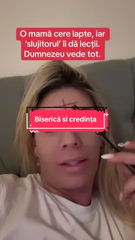 Trist e că femeia a sunat la biserică, dar a răspuns doar ego-ul unui om în sutană. Dacă un copil flămând nu te mișcă, nu mai pretinde că lucrezi pentru Dumnezeu. Lucrezi doar pentru orgoliul tău. #credintaindumnezeu #copii #biserica #bani #credinta 