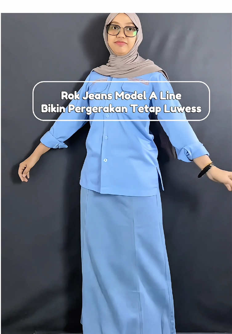 Komen bb dlu boleh klo mah bingung ambil size ☺️ #rokjeans #rokkerja #rokspan 