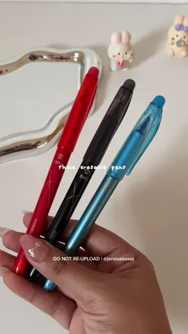 erasable pens recommendation ✍🏻✨ #pen #erasablepen #writing #stationery #fyp 