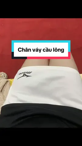 Chưa đến 100 🐳 cho 1 em chân váy dày dặn này 😱 #caulong #vaythethao #caulongvietnam #sportswear #badminton 