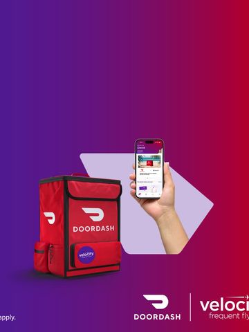 Earn 2,000 bonus Velocity Points on your first eligible linked order with DoorDash. T&Cs apply.