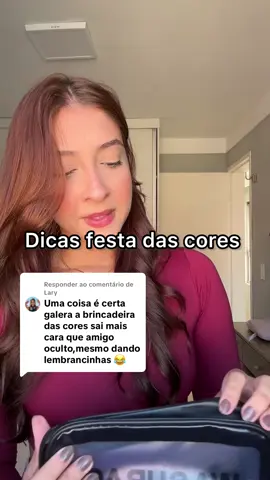 Respondendo a @Lary  #confraamigas #festadascores❤🧡💛💚💙💜🤎 #girlsnightout #confraternização #mimos 