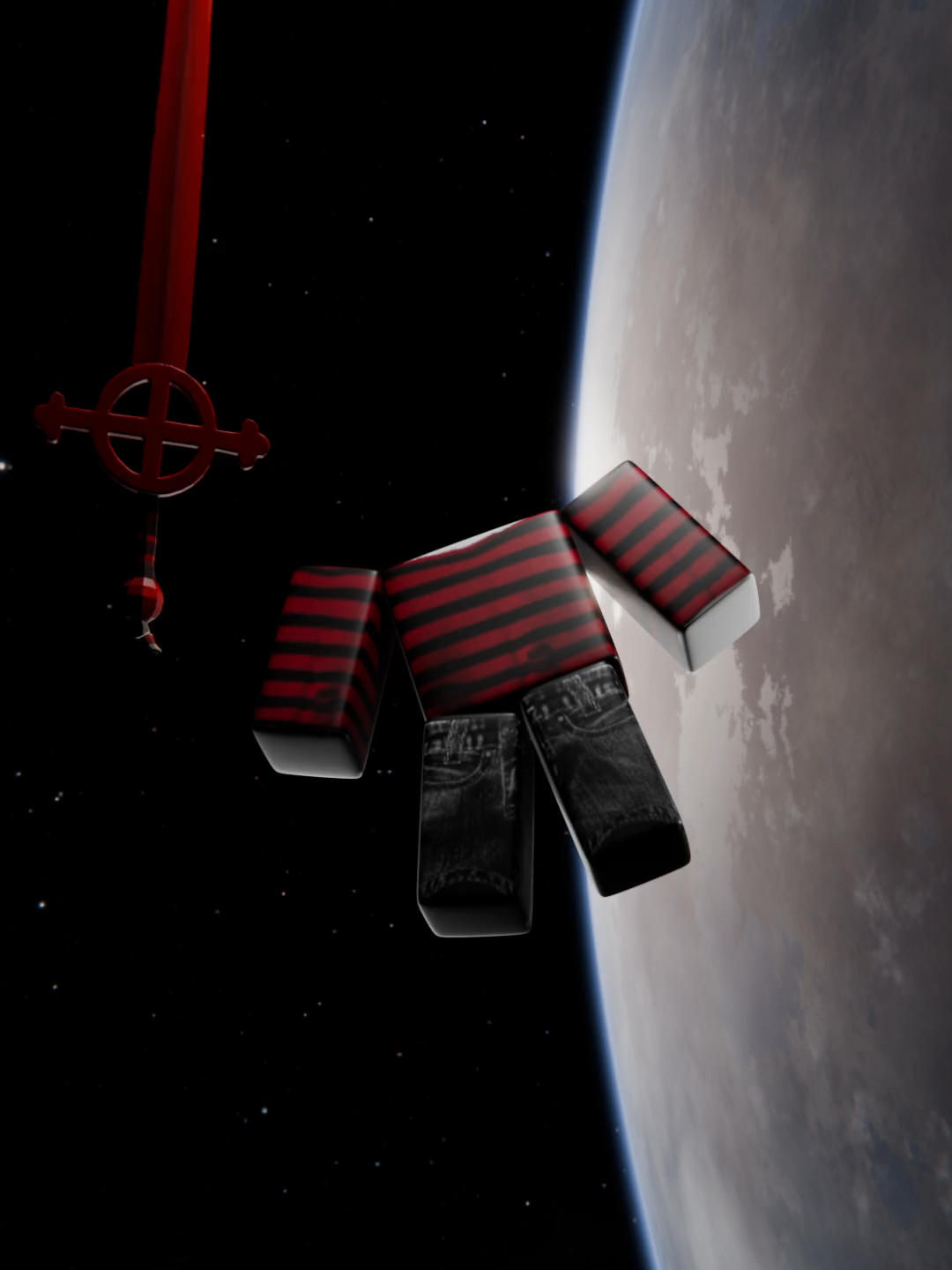 fisch in space? #fisch #roblox #blender #fyp #d1or