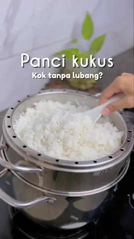 panci kukus stainless tanpa lubang lebih praktis 😍 #pancikukus #pancikukusstainless #pancidandang #pancidandangkukus #pancikukusan 