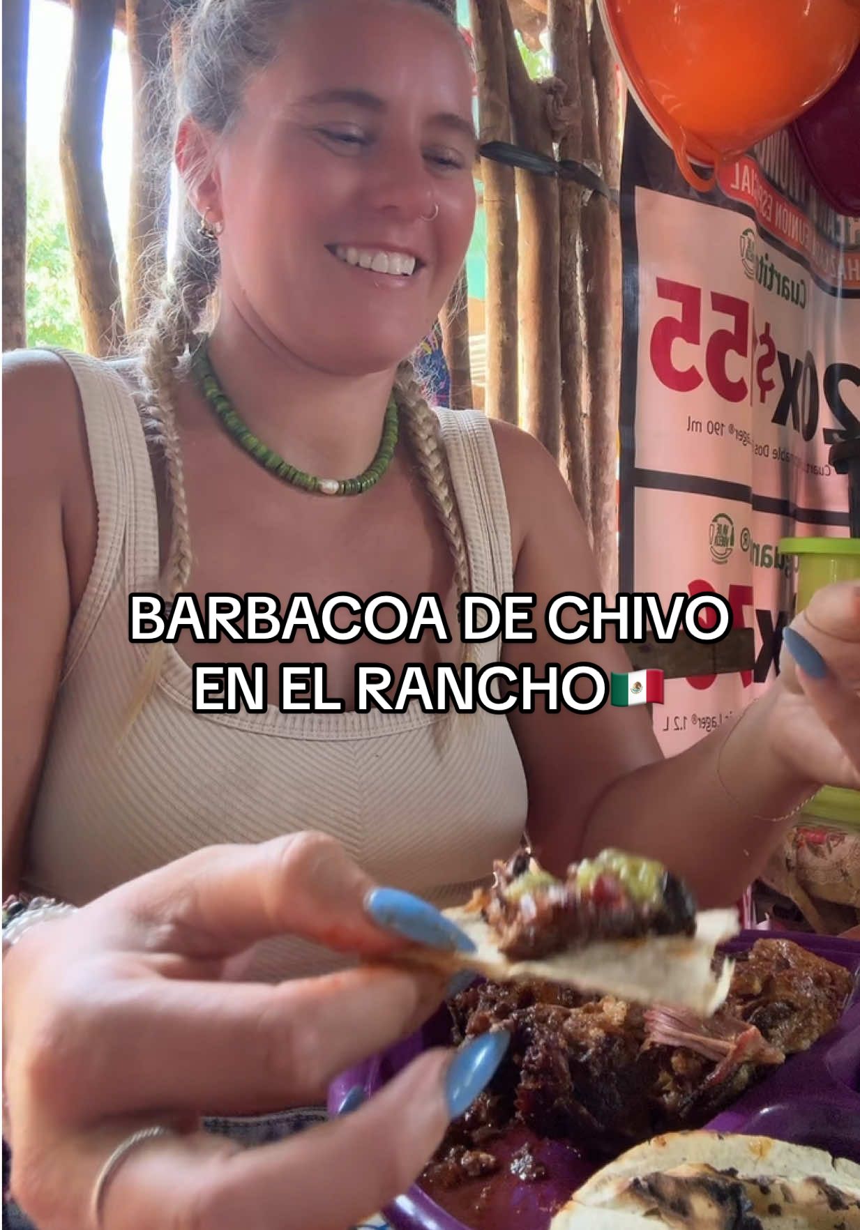 has probado chivo? Estaba en la leña por horas!!🤤