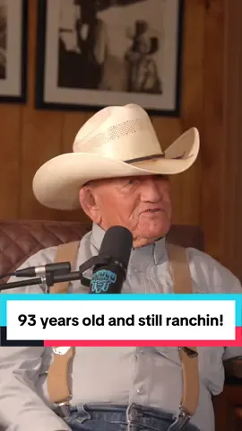 Boots O’Neal of the @Four Sixes Ranch is 93 years old and STILL ranchin everyday! 