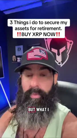 3 Things i do to secure my assets for retirement.#xrp #fyp #viral #investing #bitcoin 