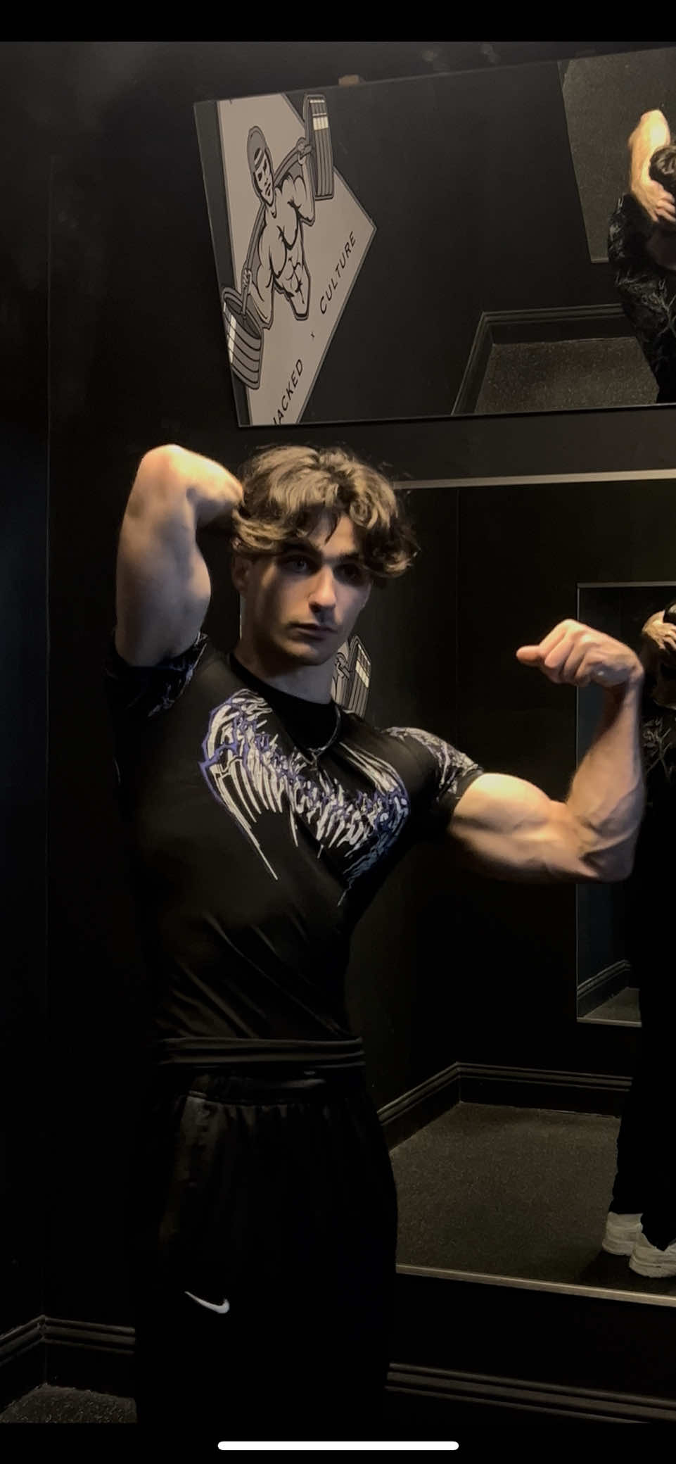 Probably rpe 8 or something like that  #powerlifting #gym #godisgood #gymbro #gymbros 