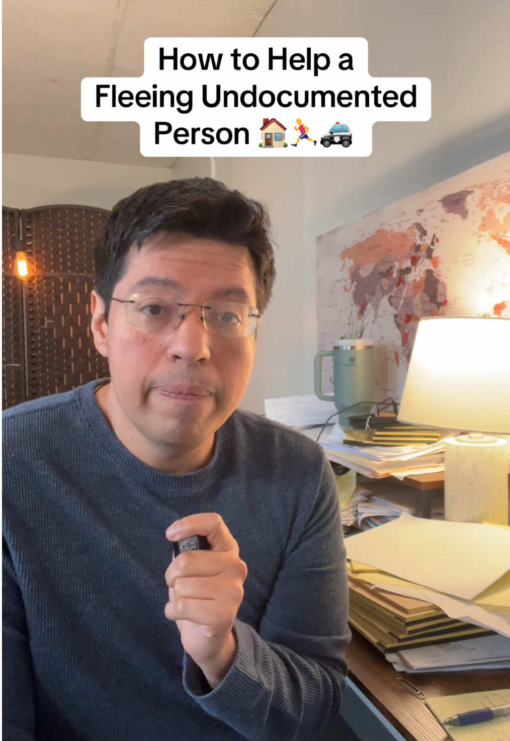 11/17. You should also record. It will reduced the odds that they break the law and force themselves in absent exigent circumstances. #immigrationlawyer #knowyourrights #immigration #immigrationlaw #humanrights 