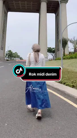 Rok midi denim 🦋✨ #rok #rokmidi #rokdenim #rokjeans 