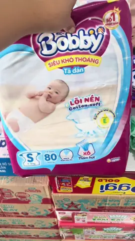 Combo 4 bịch tã dán bobby S80 #tabimchobe  #bobby #review #xuhuong 