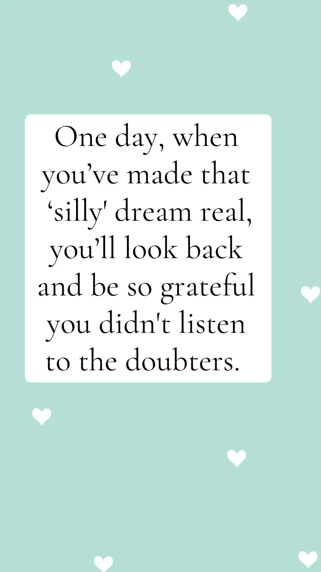 #creatorsearchinsights #creative #dream #goals #believe 